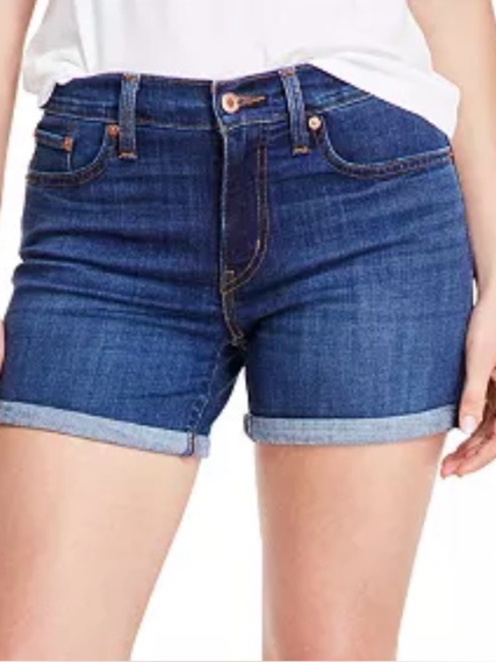 Levi’s Classic Cuffed Denim Shorts 30